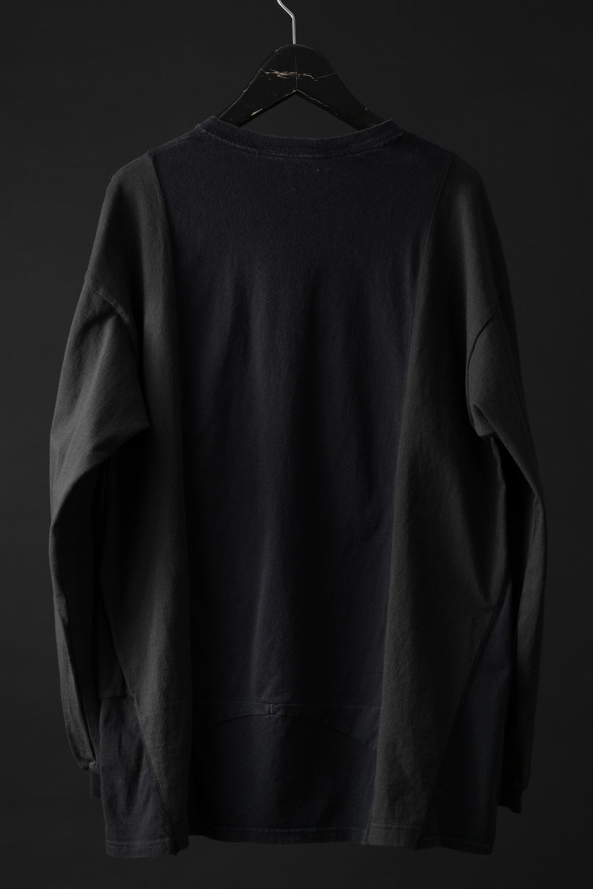 画像をギャラリービューアに読み込む, CHANGES exclusive VINTAGE REMAKE L/S TOPS (MULTI BLACK #J)