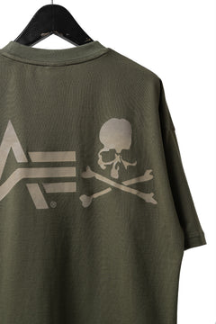 画像をギャラリービューアに読み込む, mastermind WORLD x ALPHA INDUSTRIES CIGER POCKET TEE (OLIVE)