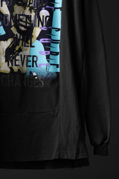 画像をギャラリービューアに読み込む, CHANGES exclusive VINTAGE REMAKE L/S TOPS (MULTI BLACK #A)