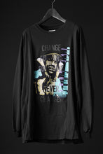 画像をギャラリービューアに読み込む, CHANGES exclusive VINTAGE REMAKE L/S TOPS (MULTI BLACK #A)