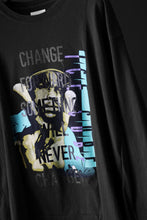 画像をギャラリービューアに読み込む, CHANGES exclusive VINTAGE REMAKE L/S TOPS (MULTI BLACK #A)
