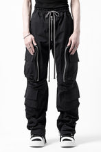 画像をギャラリービューアに読み込む, A.F ARTEFACT RADICAL-ZIP FIELD PANTS (BLACK)