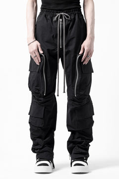 画像をギャラリービューアに読み込む, A.F ARTEFACT RADICAL-ZIP FIELD PANTS (BLACK)