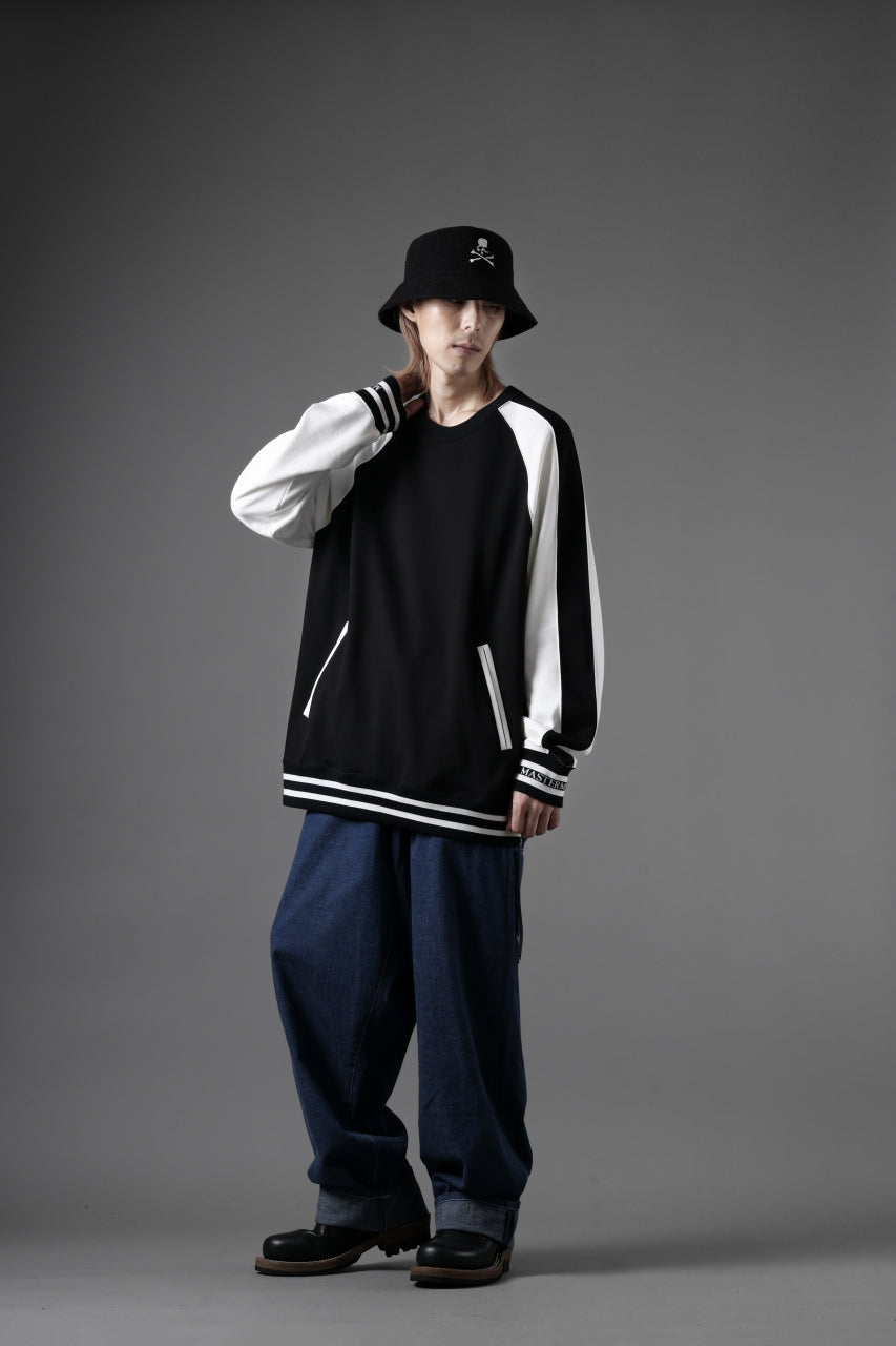 画像をギャラリービューアに読み込む, MASTERMIND WORLD SOUVENIR SWEATSHIRT / REGULAR FIT (BLACK x WHITE)