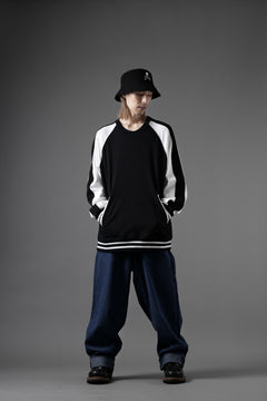 画像をギャラリービューアに読み込む, MASTERMIND WORLD SOUVENIR SWEATSHIRT / REGULAR FIT (BLACK x WHITE)