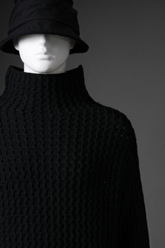 画像をギャラリービューアに読み込む, forme d'expression Chunky Ribbed Knit Sweater (Black)