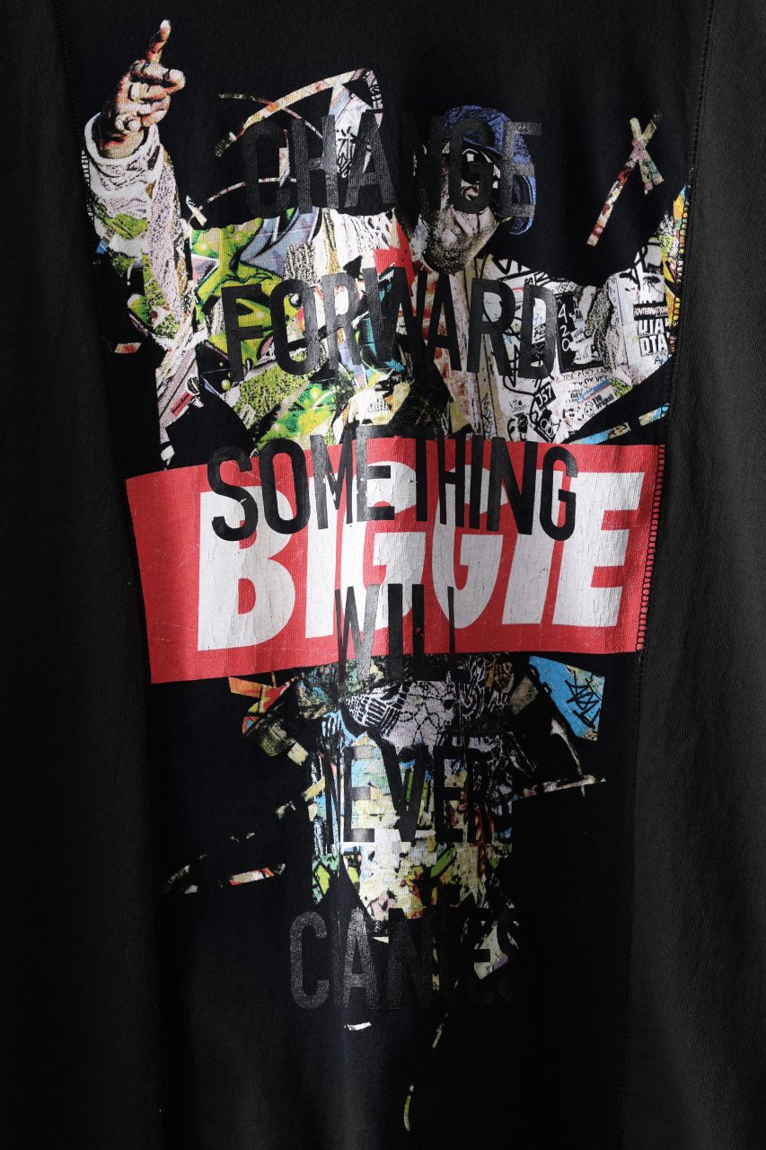 画像をギャラリービューアに読み込む, CHANGES exclusive VINTAGE REMAKE L/S TOPS (MULTI BLACK #K)