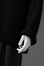 画像をギャラリービューアに読み込む, forme d'expression Chunky Ribbed Knit Sweater (Black)
