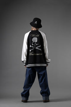 画像をギャラリービューアに読み込む, MASTERMIND WORLD SOUVENIR SWEATSHIRT / REGULAR FIT (BLACK x WHITE)