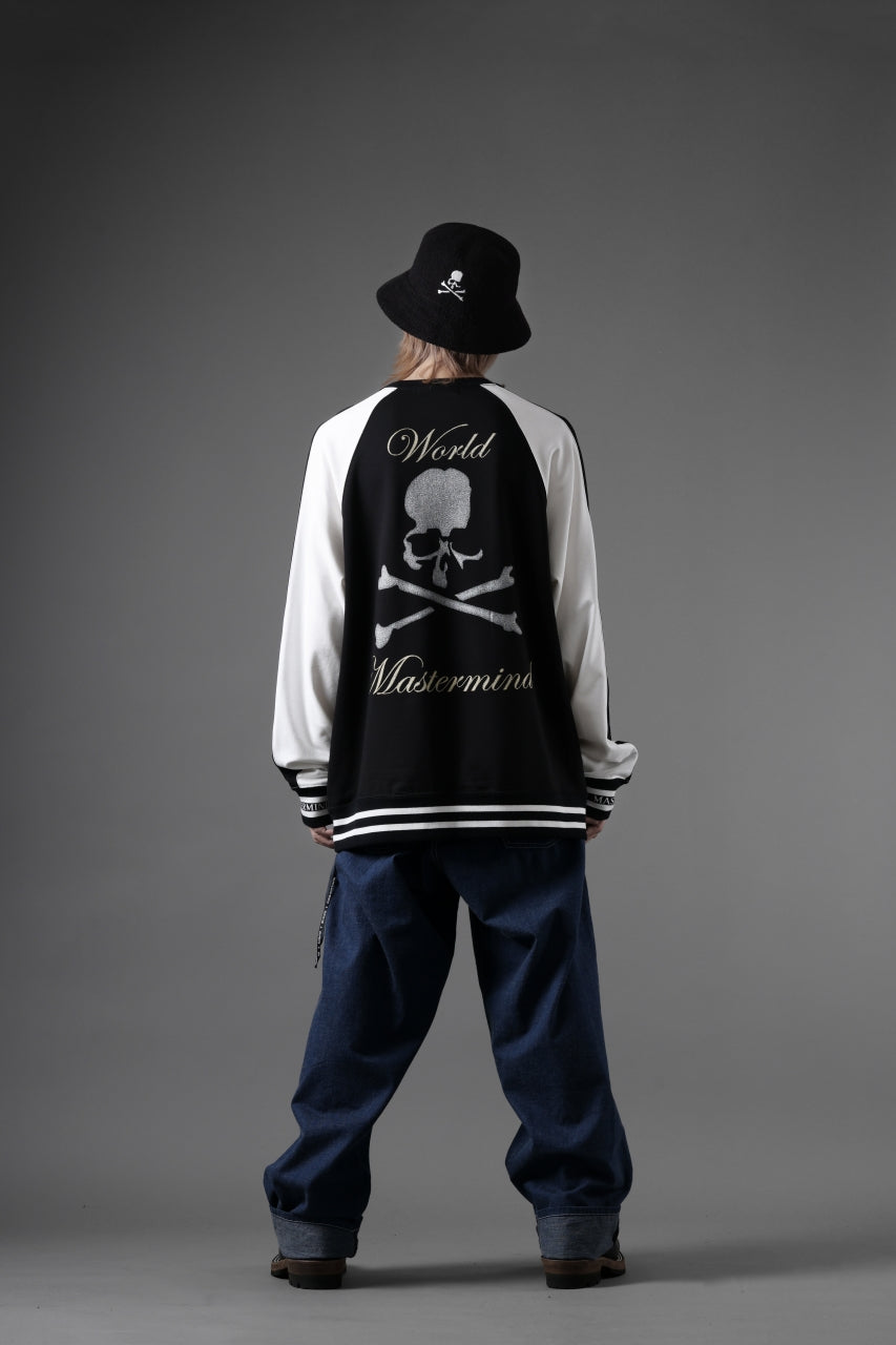 画像をギャラリービューアに読み込む, MASTERMIND WORLD SOUVENIR SWEATSHIRT / REGULAR FIT (BLACK x WHITE)
