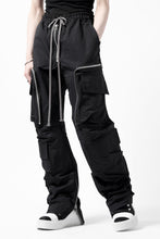 画像をギャラリービューアに読み込む, A.F ARTEFACT RADICAL-ZIP FIELD PANTS (BLACK)