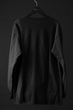 画像をギャラリービューアに読み込む, CHANGES exclusive VINTAGE REMAKE L/S TOPS (MULTI BLACK #K)