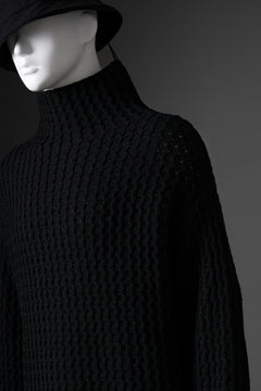 画像をギャラリービューアに読み込む, forme d'expression Chunky Ribbed Knit Sweater (Black)