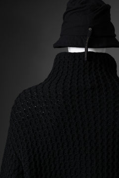 画像をギャラリービューアに読み込む, forme d'expression Chunky Ribbed Knit Sweater (Black)