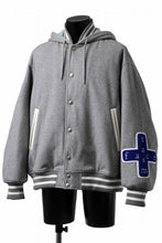 画像をギャラリービューアに読み込む, FACETASM HOODED STADIUM JACKET (GRAY)