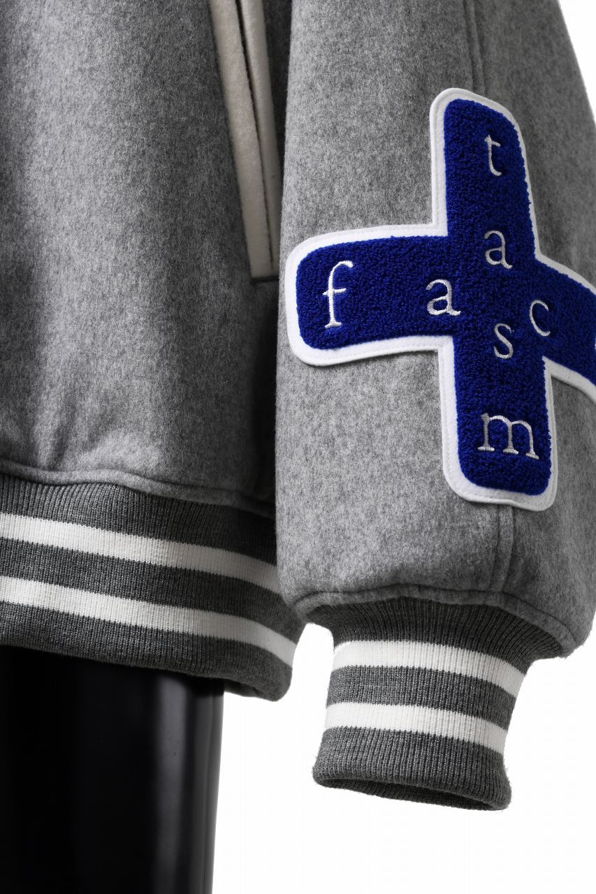 画像をギャラリービューアに読み込む, FACETASM HOODED STADIUM JACKET (GRAY)