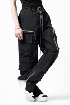 画像をギャラリービューアに読み込む, A.F ARTEFACT RADICAL-ZIP FIELD PANTS (BLACK)