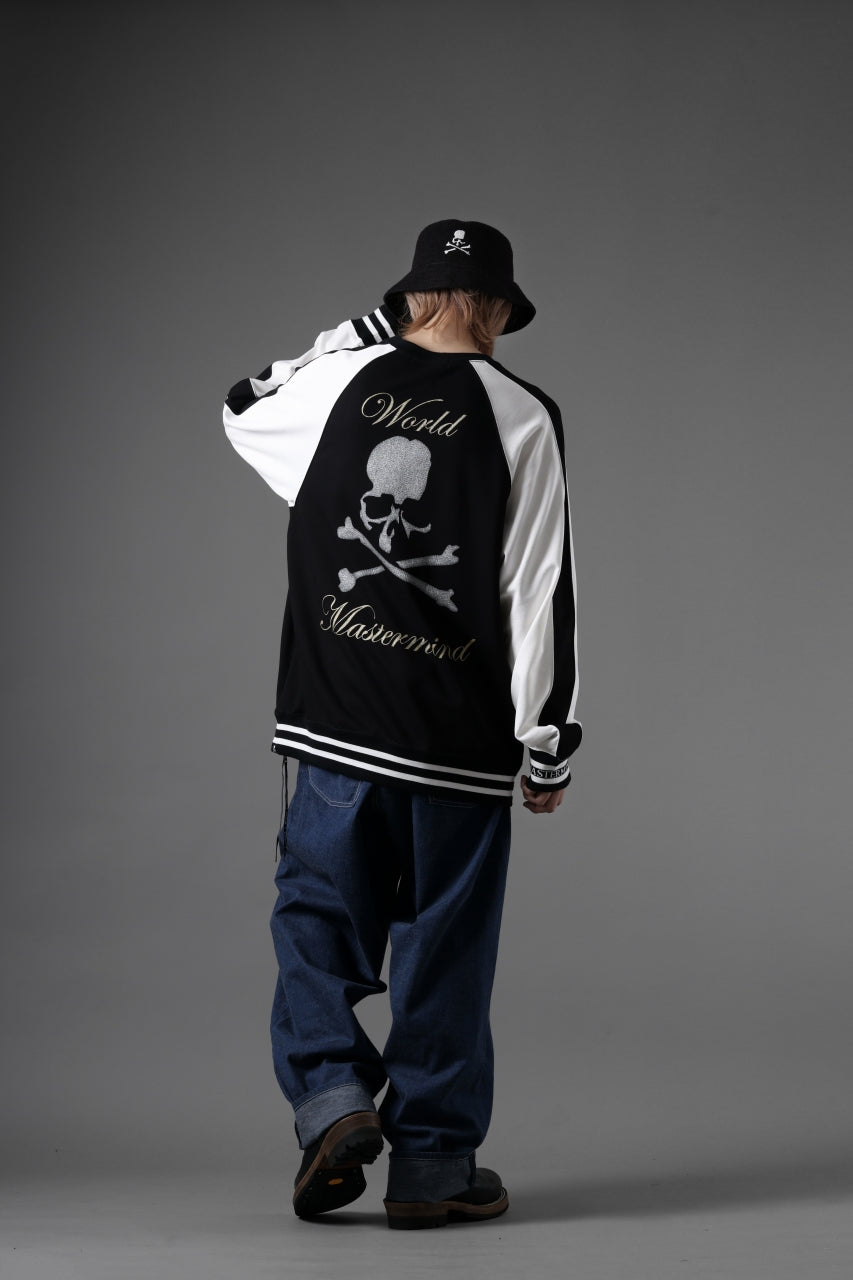画像をギャラリービューアに読み込む, MASTERMIND WORLD SOUVENIR SWEATSHIRT / REGULAR FIT (BLACK x WHITE)