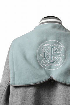 画像をギャラリービューアに読み込む, FACETASM HOODED STADIUM JACKET (GRAY)