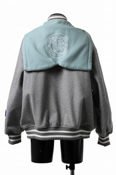 画像をギャラリービューアに読み込む, FACETASM HOODED STADIUM JACKET (GRAY)