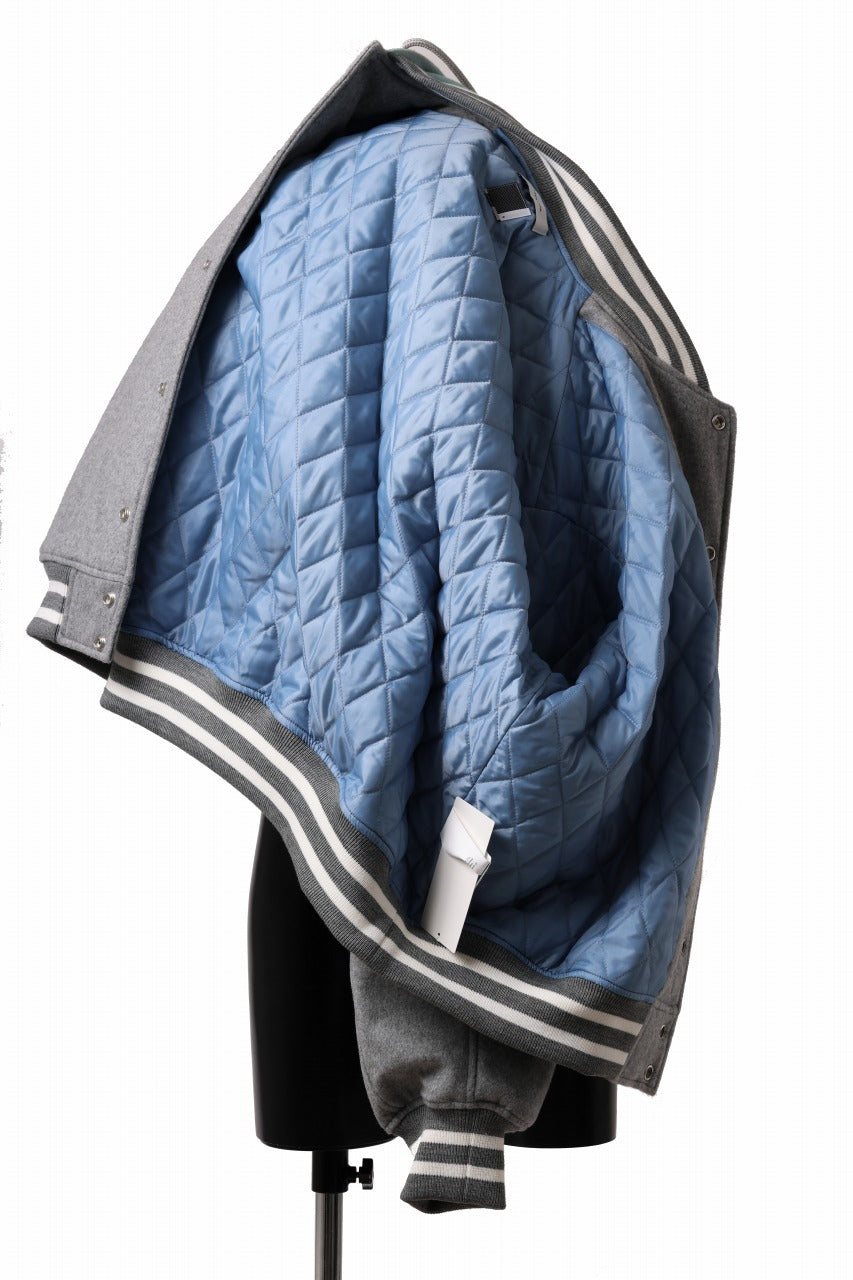 画像をギャラリービューアに読み込む, FACETASM HOODED STADIUM JACKET (GRAY)