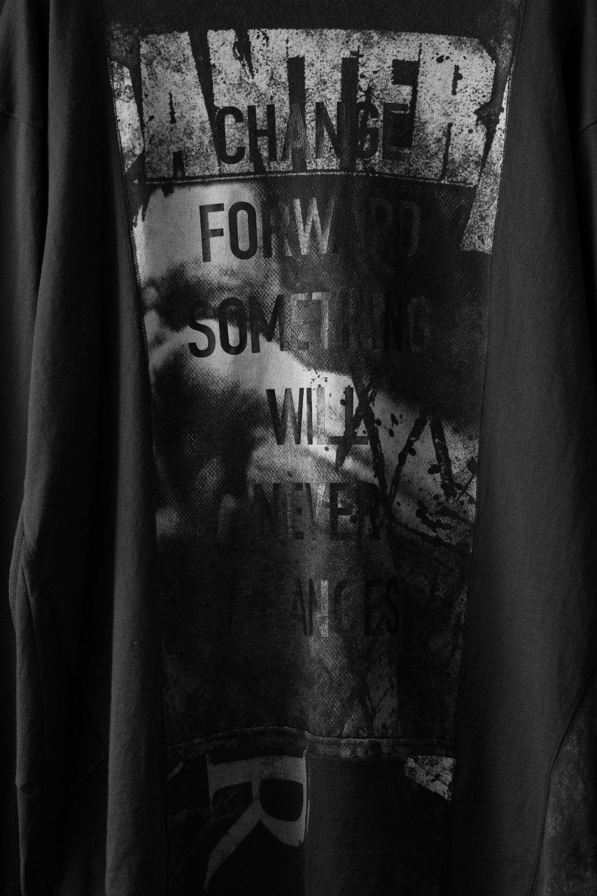 画像をギャラリービューアに読み込む, CHANGES exclusive VINTAGE REMAKE L/S TOPS (MULTI BLACK #M)