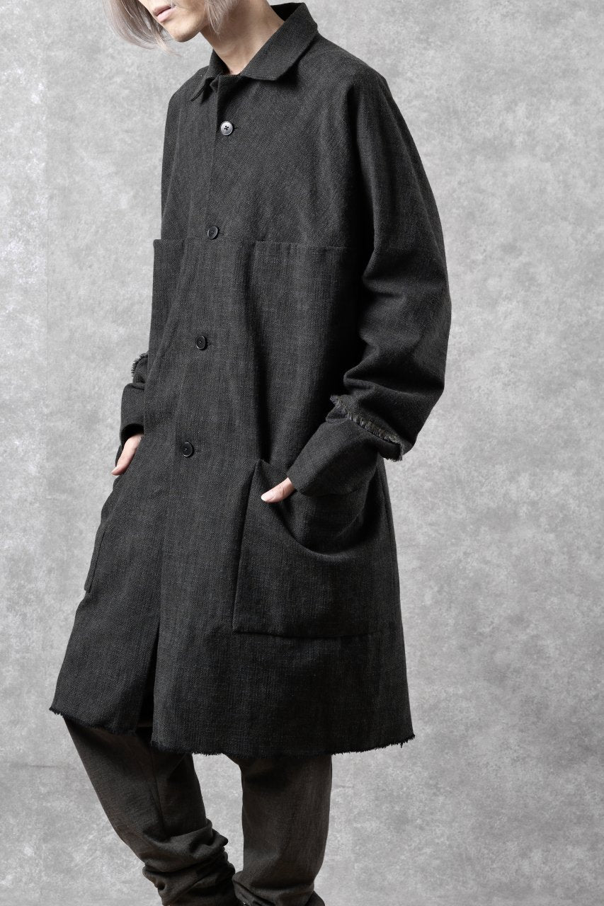 画像をギャラリービューアに読み込む, m.a+ 4 pocket medium fit coat / C254/M/CWP2 (DARK GREEN)