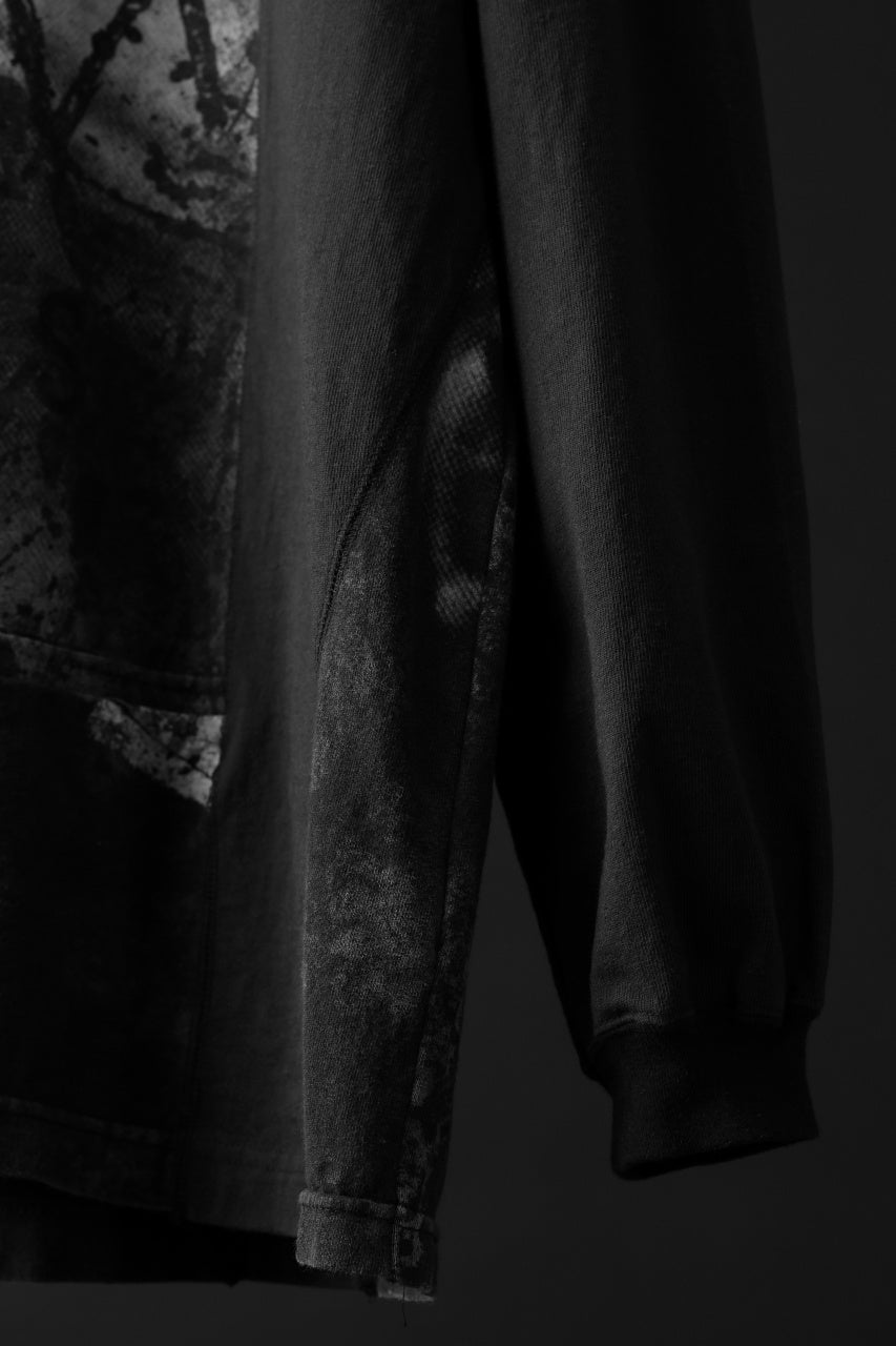 画像をギャラリービューアに読み込む, CHANGES exclusive VINTAGE REMAKE L/S TOPS (MULTI BLACK #M)