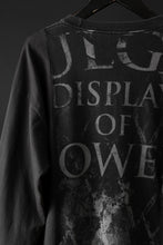 画像をギャラリービューアに読み込む, CHANGES exclusive VINTAGE REMAKE L/S TOPS (MULTI BLACK #M)