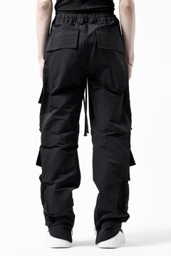 画像をギャラリービューアに読み込む, A.F ARTEFACT RADICAL-ZIP FIELD PANTS (BLACK)