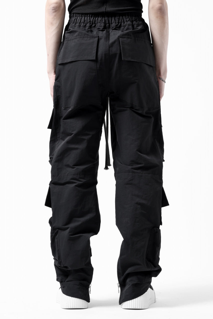 画像をギャラリービューアに読み込む, A.F ARTEFACT RADICAL-ZIP FIELD PANTS (BLACK)