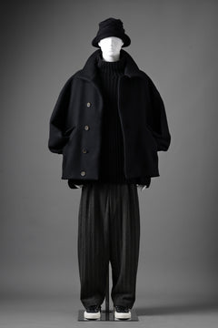 画像をギャラリービューアに読み込む, forme d'expression Bomber Short Coat (Black)