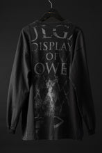 画像をギャラリービューアに読み込む, CHANGES exclusive VINTAGE REMAKE L/S TOPS (MULTI BLACK #M)