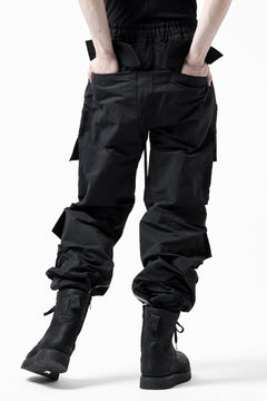 画像をギャラリービューアに読み込む, A.F ARTEFACT RADICAL-ZIP FIELD PANTS (BLACK)