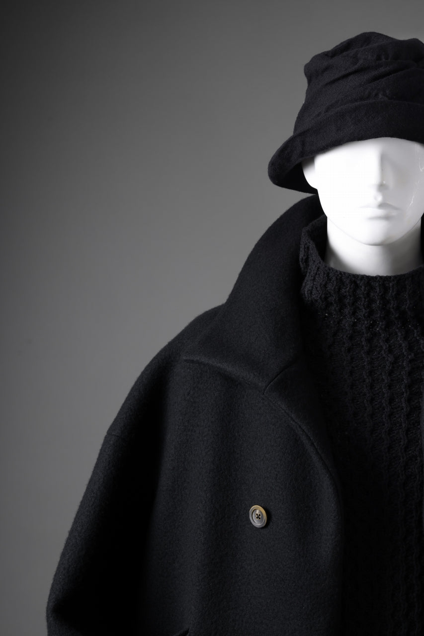 画像をギャラリービューアに読み込む, forme d'expression Bomber Short Coat (Black)
