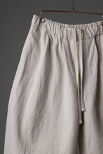 Load image into Gallery viewer, sus-sous atelier trousers / cotton linen canvas (ecru)