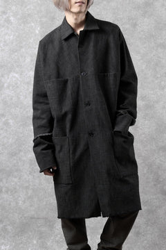 画像をギャラリービューアに読み込む, m.a+ 4 pocket medium fit coat / C254/M/CWP2 (DARK GREEN)