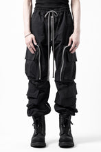 画像をギャラリービューアに読み込む, A.F ARTEFACT RADICAL-ZIP FIELD PANTS (BLACK)