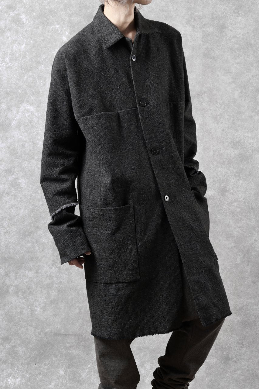 画像をギャラリービューアに読み込む, m.a+ 4 pocket medium fit coat / C254/M/CWP2 (DARK GREEN)