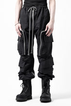 画像をギャラリービューアに読み込む, A.F ARTEFACT RADICAL-ZIP FIELD PANTS (BLACK)