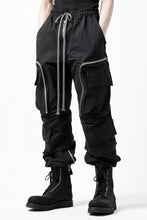 画像をギャラリービューアに読み込む, A.F ARTEFACT RADICAL-ZIP FIELD PANTS (BLACK)
