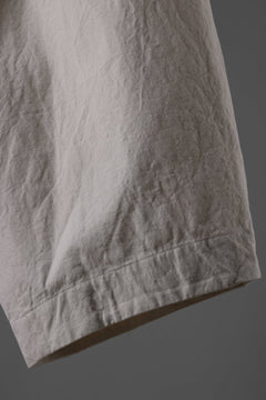 Load image into Gallery viewer, sus-sous atelier trousers / cotton linen canvas (ecru)