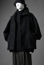 画像をギャラリービューアに読み込む, forme d'expression Bomber Short Coat (Black)