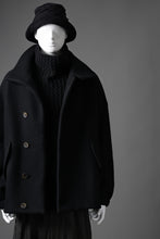 画像をギャラリービューアに読み込む, forme d'expression Bomber Short Coat (Black)