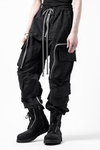 画像をギャラリービューアに読み込む, A.F ARTEFACT RADICAL-ZIP FIELD PANTS (BLACK)