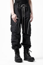 画像をギャラリービューアに読み込む, A.F ARTEFACT RADICAL-ZIP FIELD PANTS (BLACK)