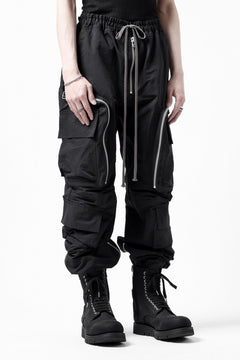 画像をギャラリービューアに読み込む, A.F ARTEFACT RADICAL-ZIP FIELD PANTS (BLACK)