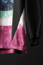 画像をギャラリービューアに読み込む, CHANGES exclusive VINTAGE REMAKE L/S TOPS (MULTI BLACK #N)