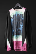 画像をギャラリービューアに読み込む, CHANGES exclusive VINTAGE REMAKE L/S TOPS (MULTI BLACK #N)