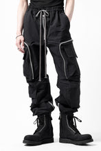 画像をギャラリービューアに読み込む, A.F ARTEFACT RADICAL-ZIP FIELD PANTS (BLACK)